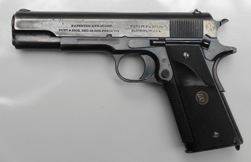 Colt 1911 question about altered serial number.