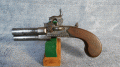 THREE SHOT SELECTIVE FIRE PERCUSSION PISTOL