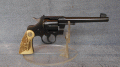 COLT OFFICERS MODEL WITH CARVED IVORY